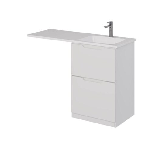 Тумба под раковину напольная Dreja Bona 60 см, белый