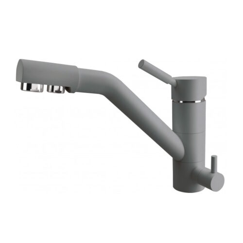 Смеситель для кухни с подключением фильтра Dr. Gans Дуэт 339.07L.2123.410, везувий