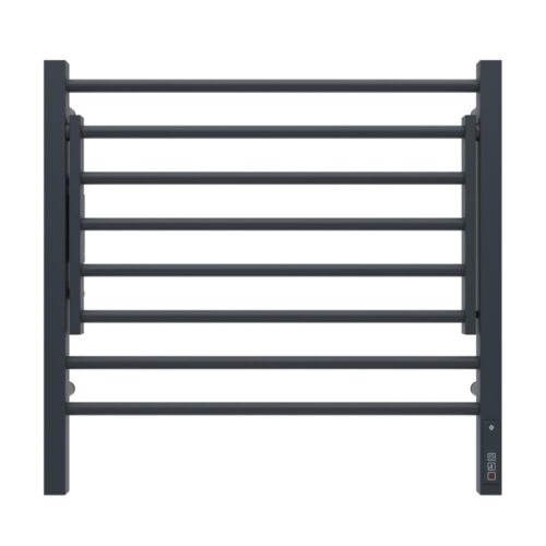 Полотенцесушитель электрический с полкой Terminus Горизонт П8 60х60 КС, черный муар