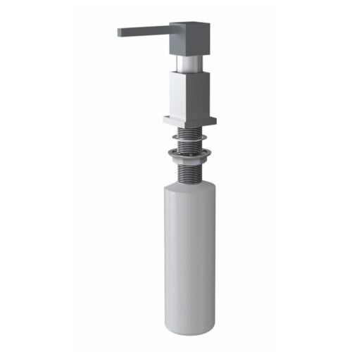 Дозатор для кухонной мойки Florentina КВАДРО 703.726.0000.307, серый шёлк