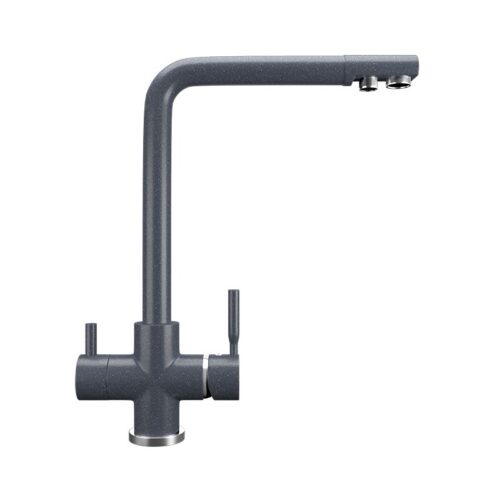 Смеситель для кухни Ulgran U-016-343, антрацит