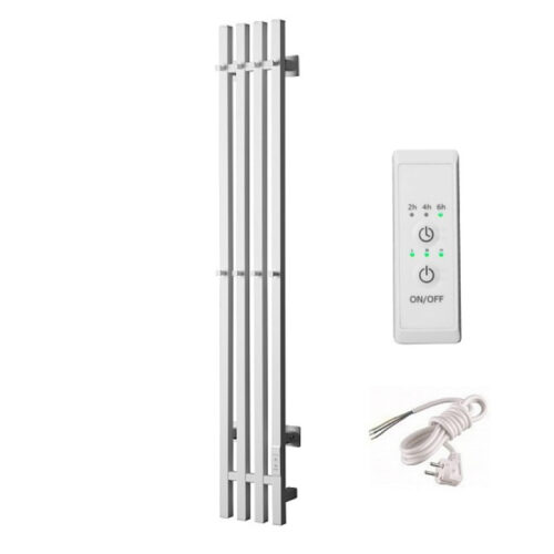 Полотенцесушитель электрический (нестандартная) Тругор Пэк сп Вектор кв 4 120х15 см, белый