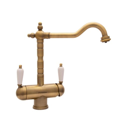 Смеситель для кухни с подключением фильтра Florentina АРИЯ 333.22H.2113.700, бронза