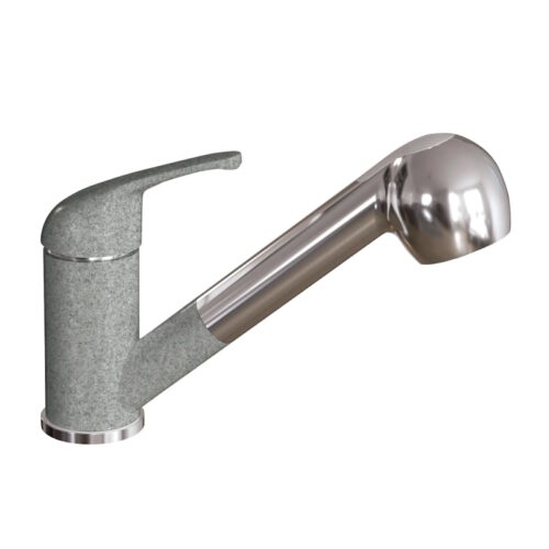 Смеситель для кухни с выдвижным изливом Dr. Gans Соната 319.04L.1223.409, базальт