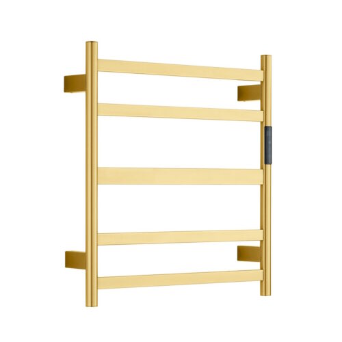 Полотенцесушитель электрический RAGLO R350.01.03 настенный сенсорный с терморегулятором, сатин золотой