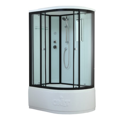 Душевая кабина Timo Standart Black T-6620BL, 120x85x220