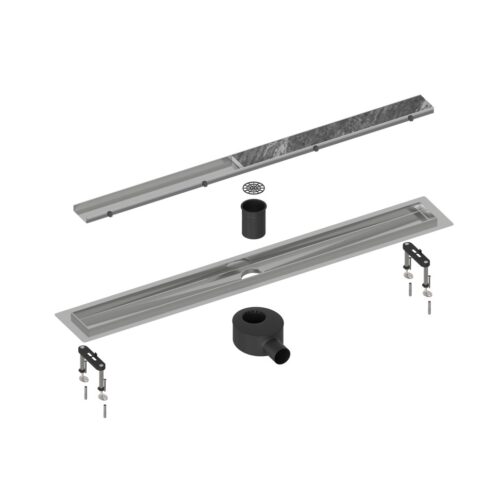 Душевой лоток (двухсторонняя решетка) TIMO Drain System DS230206/00, хром