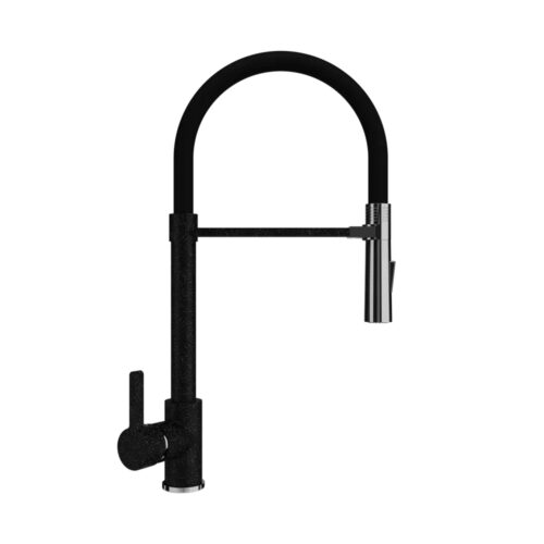 Смеситель для кухни Ulgran U-024-308, черный