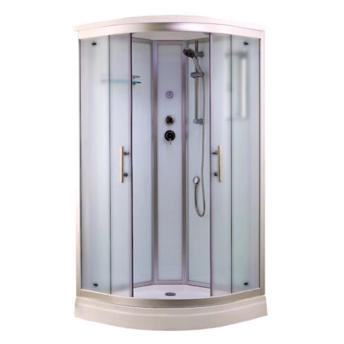 Душевая кабина Timo Standart Silver Fabric T-6601SF, 100x100x220