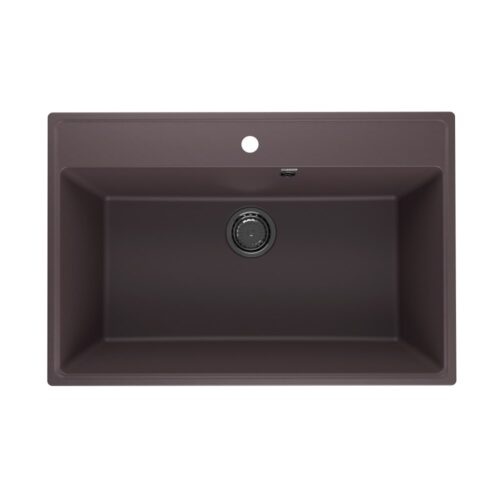Кухонная мойка Ulgran Quartz Forte 760-06, трюфель