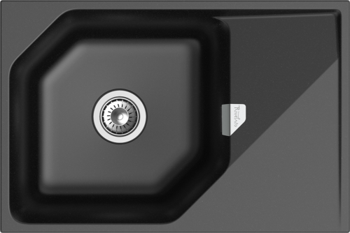 RIVELATO Мойка LOCUS 75 1-чаш 750*500 nero арт.