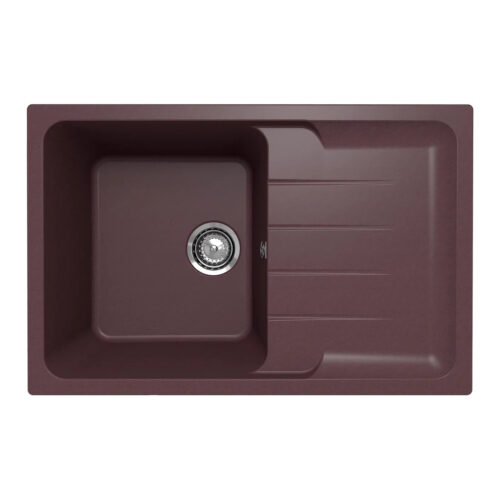 Кухонная мойка Ulgran Quartz Gerda 780-06, трюфель