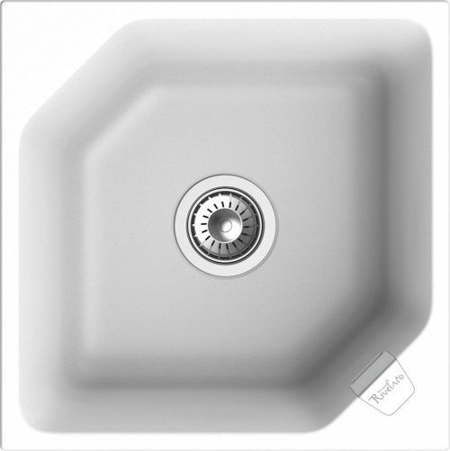 RIVELATO Мойка LOCUS 50 1-чаш 500*500 brina арт.