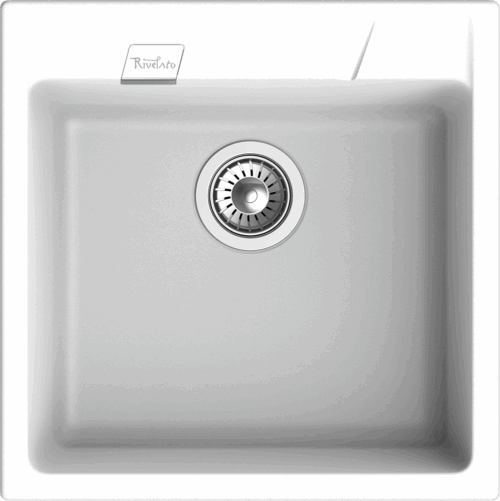 RIVELATO Мойка RAUM 50 1-чаша 500*510мм brina арт.