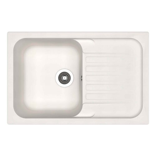 Кухонная мойка Dr. Gans АДЕЛЬ 25.090.C0780.401, белый