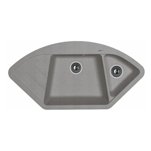 Кухонная мойка Florentina ВЕСТА 20.285.E1005.307, серый шёлк