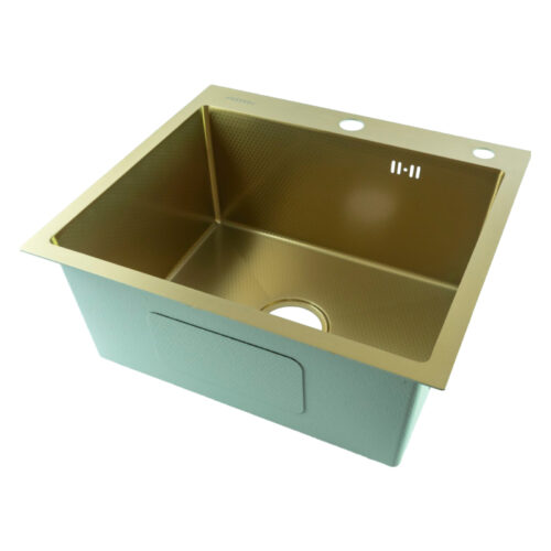 Мойка для кухни Fmark FSC5045C, матовое золото