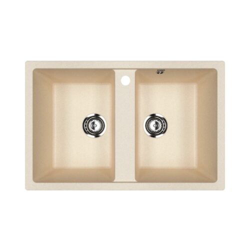 Кухонная мойка Ulgran U-608-328, бежевый