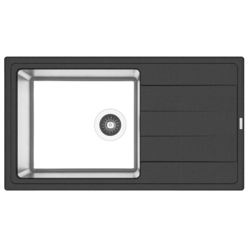 Кухонная мойка Florentina КОМБИ 21.400.D0860.302, антрацит