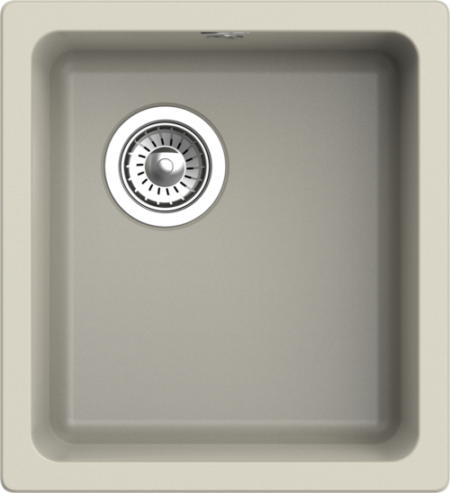 RIVELATO Мойка BERKANA 35 подст.монтаж 1-чаш 415*455 topazio арт.