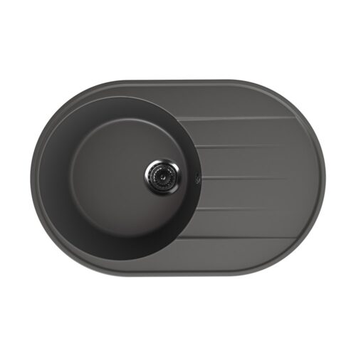 Кухонная мойка Ulgran Quartz Nora 750-09, мокрый асфальт