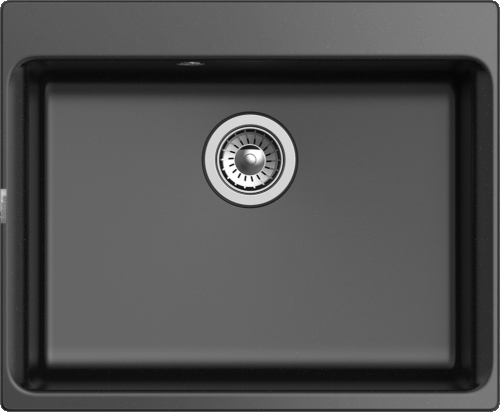 RIVELATO Мойка AXEL 60 1-чаша 630*520мм nero арт.