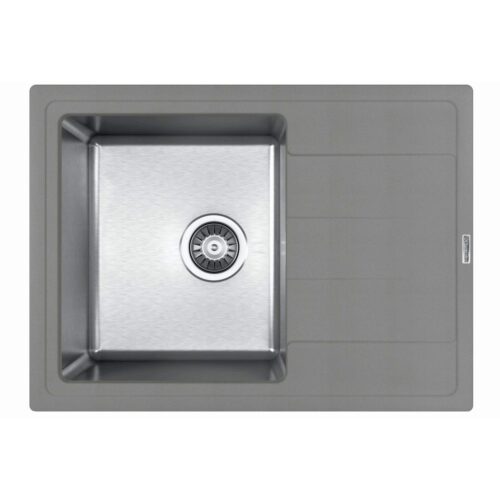 Кухонная мойка Florentina КОМБИ 21.390.B0650.307, серый шёлк
