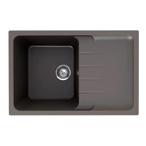 Кухонная мойка Ulgran Quartz Gerda 780-09, асфальт