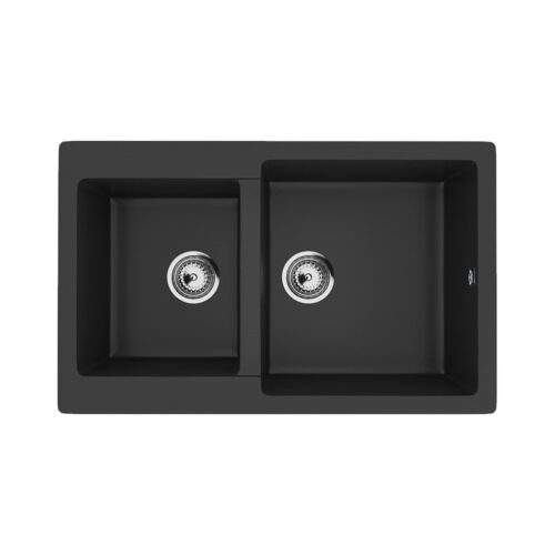 Кухонная мойка Ulgran U-505-344, ультра-черный