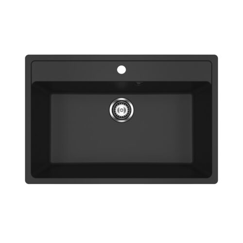 Кухонная мойка Ulgran U-600-344, ультра-черный