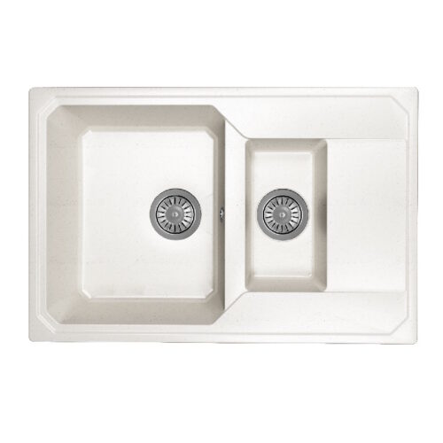 Кухонная мойка Dr. Gans КАРДИНАЛ 29.035.D0760.401, белый