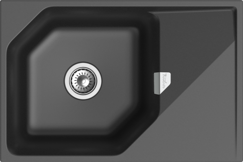 RIVELATO Мойка LOCUS 75 1-чаш 750*500 antracite арт.