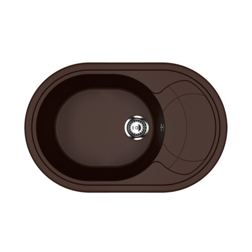 Кухонная мойка Ulgran U-610-345, шоколад