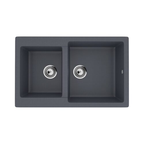 Кухонная мойка Ulgran U-505-343, антрацит