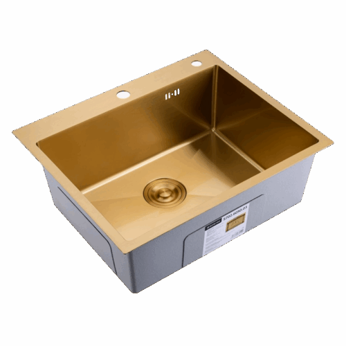 Кухонная мойка Splenka S702.6050.03, золотой сатин