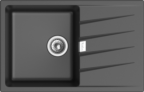 RIVELATO Мойка RAUM 78 1-чаша 780*500мм antracite арт.