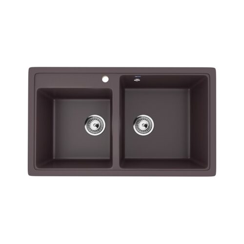 Кухонная мойка Ulgran U-200-345, шоколад