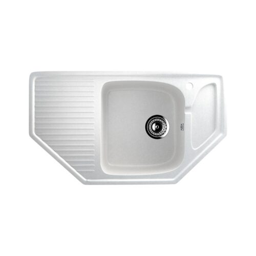 Кухонная мойка Ulgran U-109-341, ультра-белый