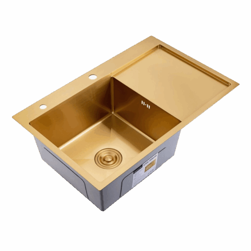 Кухонная мойка Splenka S705.7850.03, золотой сатин