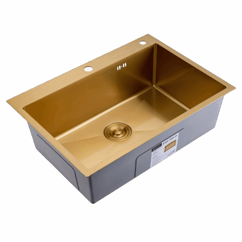Кухонная мойка Splenka S703.7050.03, золотой сатин