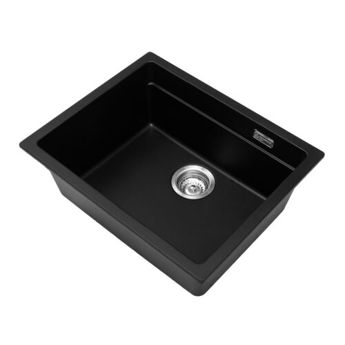 Кухонная мойка Grandex Aqua Comfort 500205, черный металлик