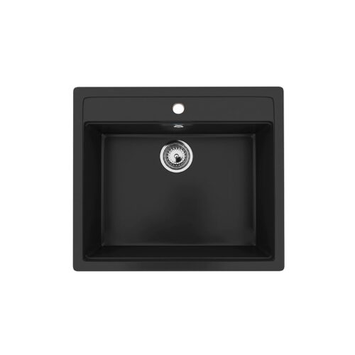 Кухонная мойка Ulgran U-104-344, ультра-черный