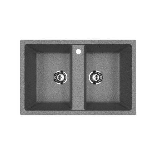 Кухонная мойка Ulgran U-608-309, темно-серый