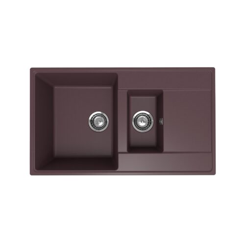 Кухонная мойка Ulgran Quartz Prima 860 1,5K-06, трюфель