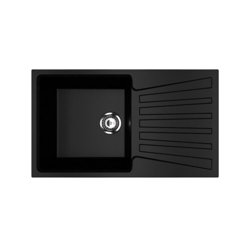 Кухонная мойка Ulgran U-703-344, ультра-черный