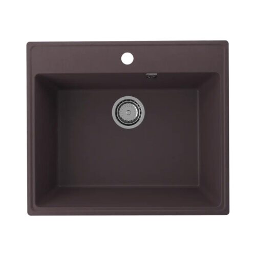 Кухонная мойка Ulgran Quartz Forte 580-06, трюфель