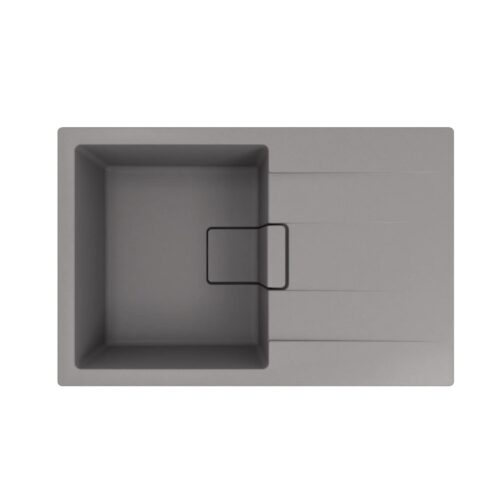 Кухонная мойка Florentina РИВЬЕРА 20.480.C0780.307, серый шёлк