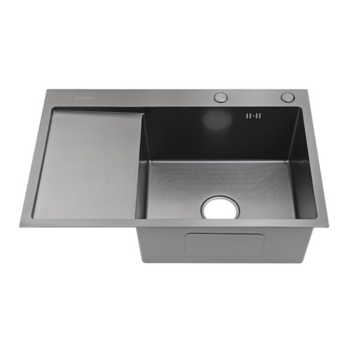 Мойка для кухни Fmark FSC7550Q-R, графит