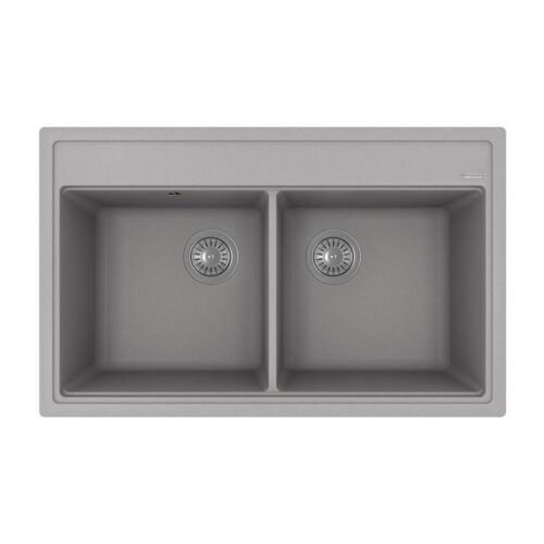 Кухонная мойка Florentina ЛИПСИ 20.370.E0820.307, серый шёлк