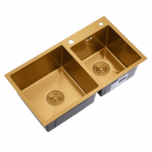 Кухонная мойка Splenka S706.7843.03, золотой сатин